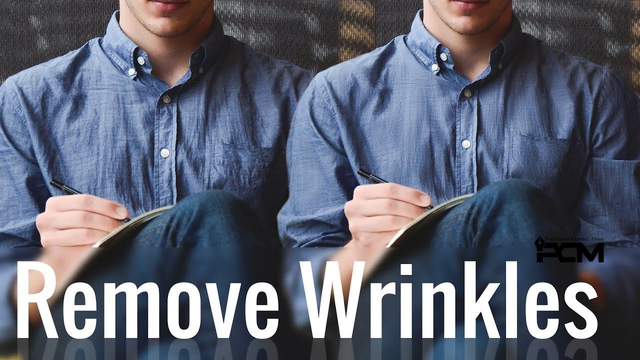 how to remove wrinkles from dress shirt How to Remove Wrinkles from Clothes in Photoshop - Frequency Separation Tutorial